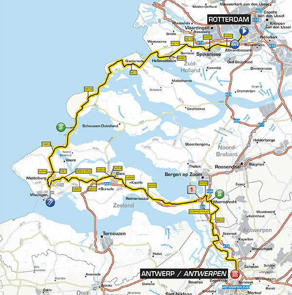 World Ports Classic stage 1 map